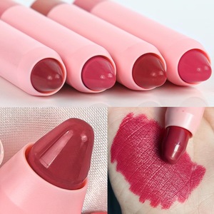 Rótulo privado de veludo, batom matte crayon à prova d' água de longa duração, vermelho, caneta de maquiagem, conjuntos de presente - Product Image 4