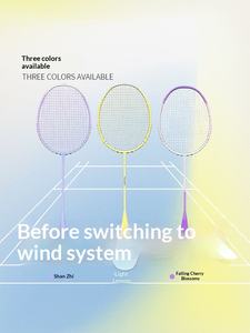 Raqueta de Bádminton Profesional con Marco de Fibra de Carbono <span class=keywords><strong>Tensio</strong></span> para un Control de Tiro Preciso - Product Image 6