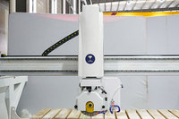 Nouvelle scie à pont pour pierre, machine lourde à 4 axes, scie à pont CNC 4+1, machine à découper en cercle les dalles de roche pour le marbre et le granit