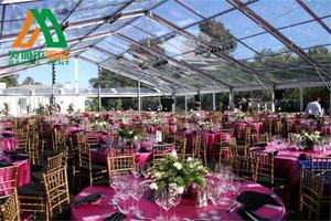 Grande Tente de Réception <span class=keywords><strong>Transparente</strong></span> en PVC pour Mariage, Banquet Extérieur, Exposition Commerciale et Événement - Product Image 3