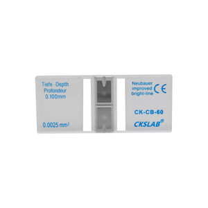 실험실 소모품 Neubauer-브라이트 라인 CK-CB-60 향상된 혈액 계수 챔버 - Product Image 5