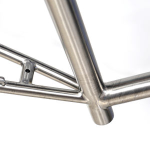 Cadre de vélo <span class=keywords><strong>BMX</strong></span> en alliage de titane Ti3AL2.5V sur mesure, cadre de vélo de route et de montagne, prix, cadre de vélo à frein à disque en titane - Product Image 5