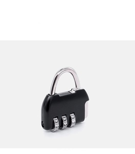 Candado de Combinación Popular de 6 Colores para Gimnasio, Candado Antirrobo para Equipaje y Viajes, de Aleación de Zinc - Product Image 1