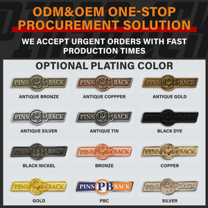 Gran Oferta: Fabricante de Broches Metálicos para Sombreros con Logotipo Personalizado, Pines de <span class=keywords><strong>Anime</strong></span> para Ropa, Insignias para Sombreros, Pines de Solapa Duros y Blandos, y Pines Esmaltados Personalizados para Sombreros - Product Image 6
