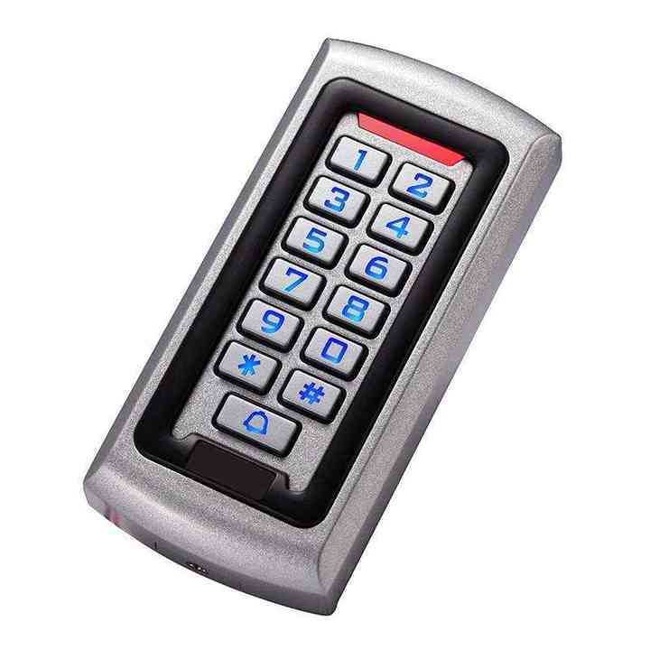 125khz Waterproof Metal Rfid Access Control Keypad Keyless Access ...