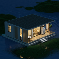 Prix bas mini maison Pliable Petite Maison 20 pieds 40 pieds Préfabriqué Conteneur Maison vivant à vendre