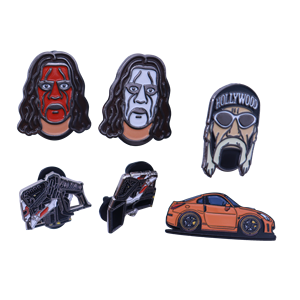 Скользящая металлическая эмалированная булавка - Product Image 2