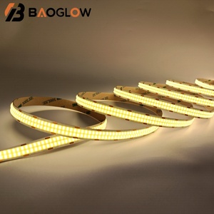 Cob 600LEDs แถบไฟ LED อัจฉริยะ DC 24V 24วัตต์/เมตรแสงนุ่มความสว่างสูงโคมไฟแขวนสองแถว - Product Image 3