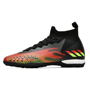 Zapatos de fútbol para hombre y mujer con tacos largos dentados, profesionales, para césped artificial, transpirables, con suela para fútbol. - Product Image 5