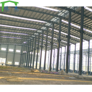 Dễ Dàng Cài Đặt Kim Loại Worshop Gà Trang Trại Nhà Ánh Sáng Kết Cấu Thép Hội Thảo Lớn Khoảng Lắp Ráp Đúc Sẵn Hội Thảo - Product Image 1