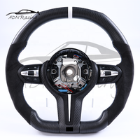 Volant en fibre de carbone sèche noire pour BMW F30 F32 F80 F82 M3 M4 M2 335i 340i 328i 440i 435