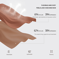 Waistdear En gros Short gainant de compression pour femmes, contrôle du ventre et des cuisses, rehausseur de hanches