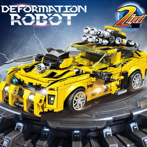 792pcs giáo dục xây dựng biến dạng robot xe đồ chơi Kid khối xây dựng biến đổi hành động mô hình robot juguetes - Product Image 5