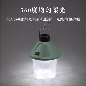 Lanterne de camping LED rechargeable, lumière blanc chaud, lampe suspendue pour tente extérieure, pour le camping - Product Image 3