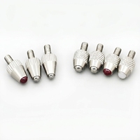 Stylet à bille en carbure de tungstène M2.5 Ruby avec protection IP65 et mesure de force 1N pour capteur de déplacement