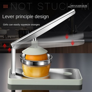 신선한 오렌지 석류 레몬 주스 야채 도구 도매 서비스를위한 수동 금속 과즙 짜는기구 가정용 압착기 - Product Image 2