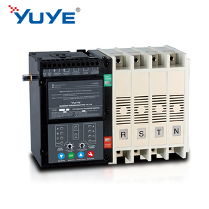 123 YUYE YES1- Série LA3 Commutateur de transfert automatique <span class=keywords><strong>triphasé</strong></span> 125A avec contrôleur ATS PC monobloc à trois sections - Product Image 1