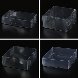 Boîtes pliables en PVC/PET transparentes avec film protecteur pour cadeaux, fleurs, savons, jouets, collations sèches - Product Image 2