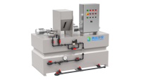 Équipement de déshydratation des boues, machine de dosage de floculant avec alimentateur volumétrique de poudre sèche