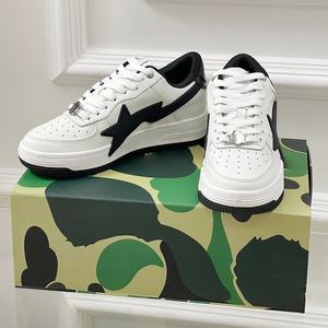 Zapatos de Diseñador de Lujo de Alta Gama, Marca Famosa Bapeed, Zapatillas Deportivas para Hombre, Plataforma Antideslizante, Estilo Skateboarding y Caminar - Product Image 3