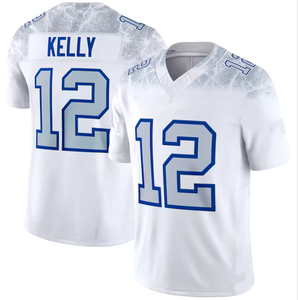 Nuove Maglie da Football dei Buffalo Rivalries: 17 Josh Allen, 0 Coleman, 4 James Cook III, F.U.S.E. Maglie da calcio USA cucite - Product Image 5