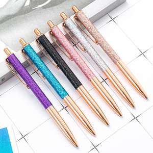 Stylo bille en métal promotionnel coloré à clic, idéal pour les cadeaux d'entreprise - Vente flash - Product Image 1