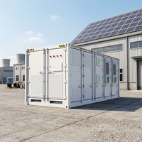 Conteneur BESS de 10, 20 et 40 pieds pour stockage d'énergie solaire hors réseau et sur réseau, alimentation de secours, banque d'alimentation mobile, arbitrage