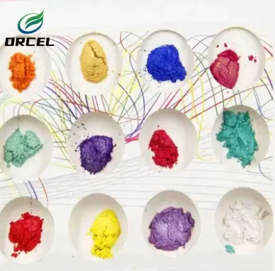 Orcel Inorganic Pigment Mica Powder Pigment for Epoxy Resin  Lip Gloss  Soap  Paint