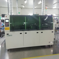 Machine à souder à la vague électropneumatique entièrement automatique et contrôlée par ordinateur Jinlida, système de dépôt à double vague