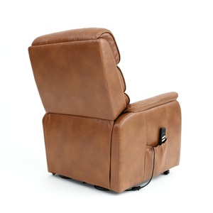 Fauteuil inclinable électrique moderne en cuir, fauteuil de salon en cuir, fauteuil de bureau élégant avec fonction lift - Product Image 4