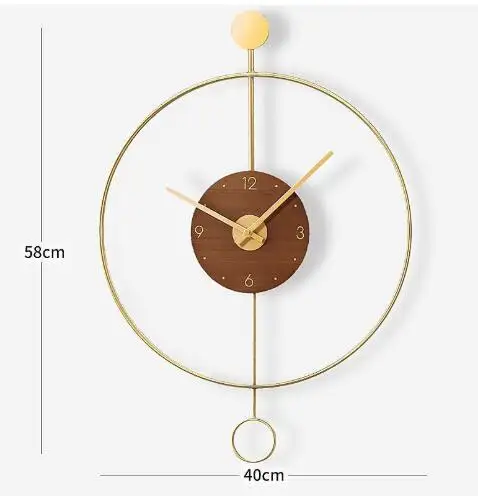 Креативные 2023, простые настенные часы для гостиной, домашний декор, скандинавские современные минималистские настенные часы, художественные маятниковые часы
