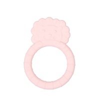 FUBON Jouet de dentition pour bébé en silicone de qualité alimentaire sans BPA en forme de gourde avec logo personnalisé pour 0-12 mois