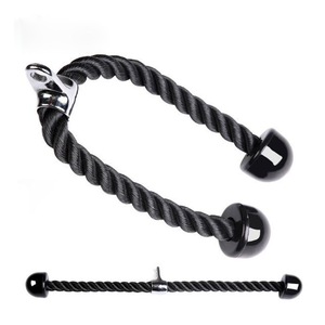 Coosport Fitness Equipment Multi-function Steel Grip <strong>Triceps</strong> <strong>Rope</strong> V-shaped Handle Lat <strong>Pull</strong> Bar Power Rack Squat Accessories - Product Image 6