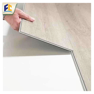 Patrón de parquet SPC de lujo impermeable hecho en China remodelación de baño antideslizante grano de mármol SPC Click Lock Floor - Product Image 1