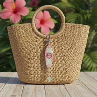 Hawaiianischer Surfbrett-Schlüsselanhänger, Taschen-Accessoires, Sommer-Strand-Kokosnussbaum-Acryl-Schlüsselanhänger, Sportliche Rucksack-Anhänger