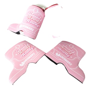 Manchons de boisson isolants en néoprène pour enterrement de vie de jeune fille, motif Cowgirl Disco, cadeau pour la mariée - Product Image 1