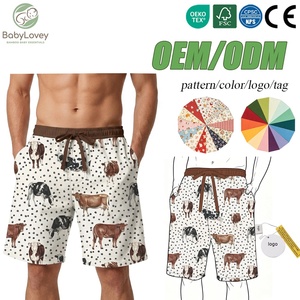 Babylovey <span class=keywords><strong>Pantaloncini</strong></span> da Notte in Bambù per <span class=keywords><strong>Uomo</strong></span> di Alta Qualità con Logo Personalizzato, Prodotti in Fabbrica, con Tasche - Product Image 1