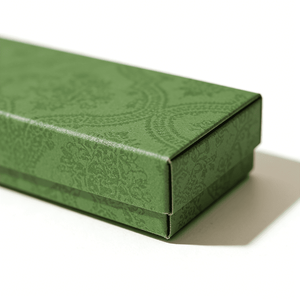 Boîte cadeau de luxe en papier avec couvercle et base, style télescopique personnalisé, emballage cadeau, conception OEM, boîte d'accessoires pour hommes haut de gamme - Product Image 2