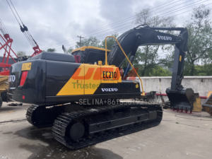 Excavadora Volvo EC 210 de segunda mano, 21 toneladas, EC210D, EC210, EC210B, ZX210, PC210, excavadoras usadas, bien vendidas en Shanghái - Product Image 2
