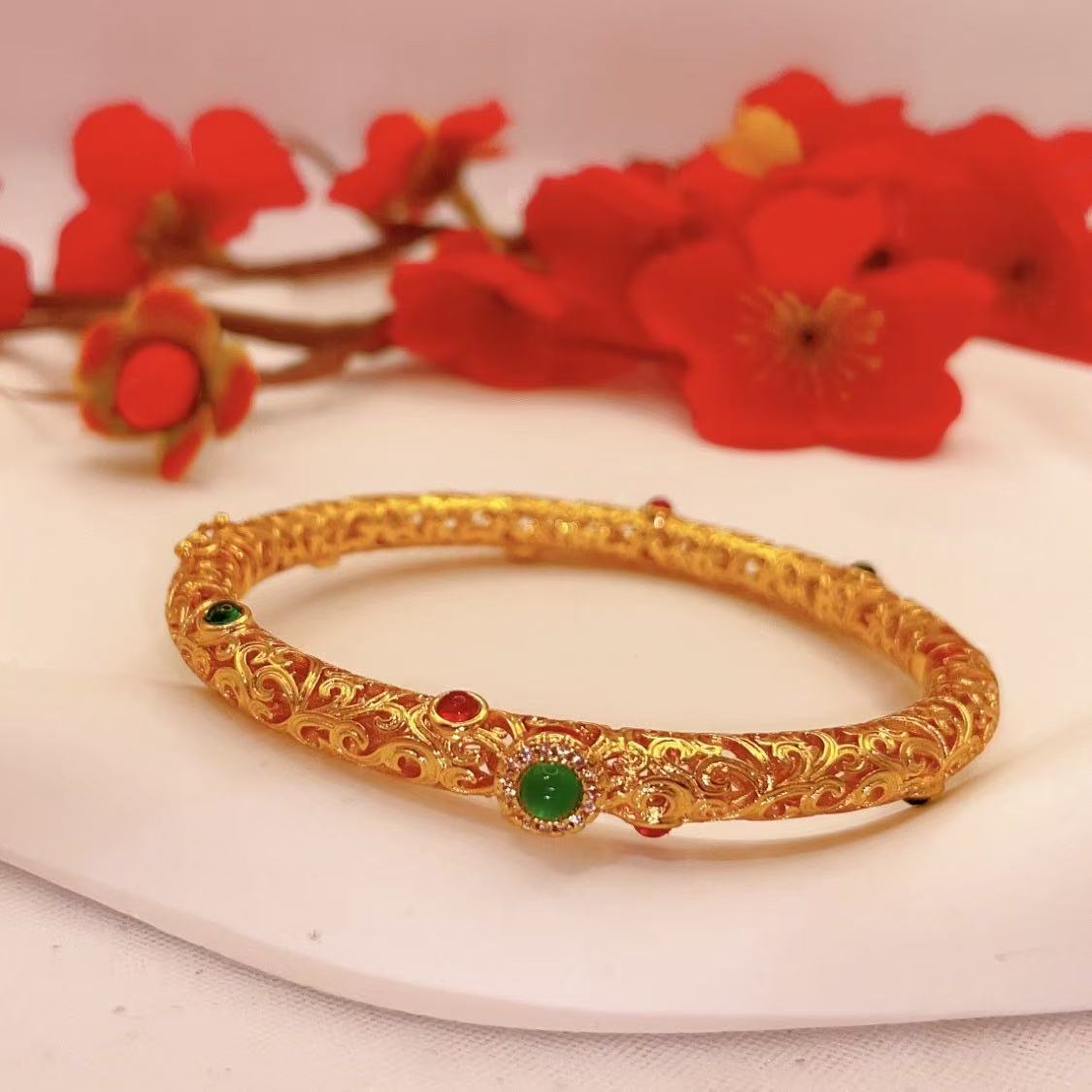 stone gold design bangle kara