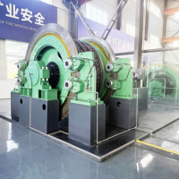 Treuil minier 320T JKMD à 4 câbles, écoénergétique, pour le levage de minerai souterrain jusqu'à 2800 m