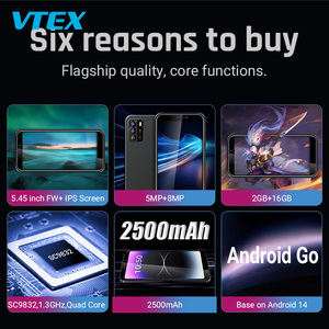 Bán Buôn 5.5 Inch 4G Điện Thoại Thông Minh <span class=keywords><strong>Android</strong></span> 14 <span class=keywords><strong>IPS</strong></span> HD Quad-Core 2500MAh Nhanh Phí Vân Tay Mở Khóa Điện Thoại Di Động - Product Image 3