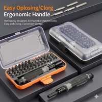 Jeu de tournevis de précision 49-en-1, outils de réparation numériques multifonctionnels pour le démontage de lunettes, d'ordinateurs portables et de téléphones mobiles
