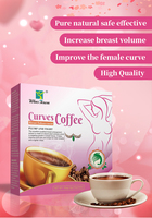 Coffee Instant Breast Enhancement Coffee with Papaya & Herbal Extracts for Women