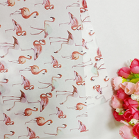 Papier de soie avec logo personnalisé papier anti-humidité enduit de style pâte vierge pour vêtements chaussures bijoux emballage cadeau emballage de fleurs