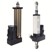 Velocidad del Módulo lineal 500 mm/s Carga pesada 8-120kG Actuador lineal Carrera estándar 50-1000mm Cilindro servo eléctrico