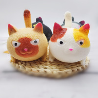 Mainan Kucing Marah Fidget yang Menyenangkan, Mainan Kreatif Baru untuk Menghilangkan Stres, Mainan Kucing yang Dapat Diperas dan Diremas untuk Mengurangi Stres