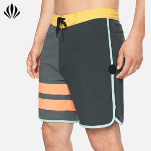 กางเกงขาสั้นชายหาดแฟชั่นใหม่ 18 นิ้ว รุ่น Phantom <span class=keywords><strong>Block</strong></span> Party ขอบเอวตัดสี - Product Image 5