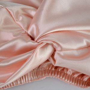 Haute qualité en gros personnalisé cheveux Bonnets femmes réglable Double face <span class=keywords><strong>bonnet</strong></span> de couchage Satin Bonnets cheveux Wraps accessoires - Product Image 5