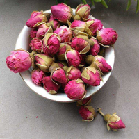 Thé de roses séchées en fleurs roses, aromatisé naturellement, fait main, qualité santé A, herbe brillante, disponible en vrac, boîte ou sachet